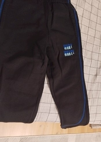 Erkek Siyah Rahat Kesim Eşofman Altı - Görsel 2