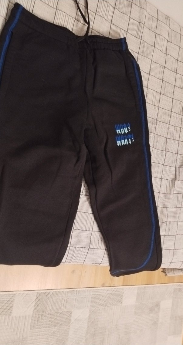 Erkek Siyah Rahat Kesim Eşofman Altı - Görsel 2