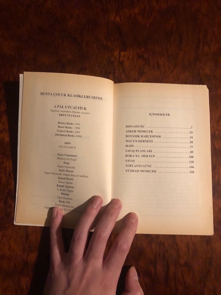 Pal Sokağı Çocukları - Molnar - Görsel 3