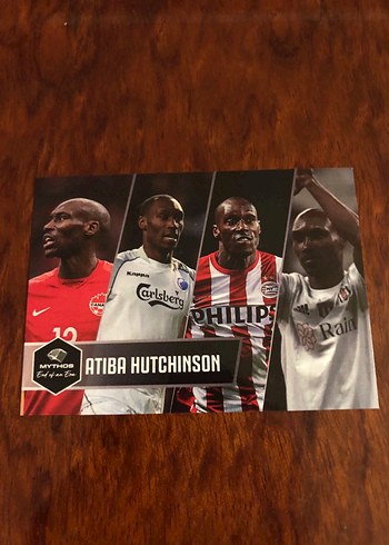 Atiba Hutchinson Beşiktaş Mythos kartı - Görsel 3