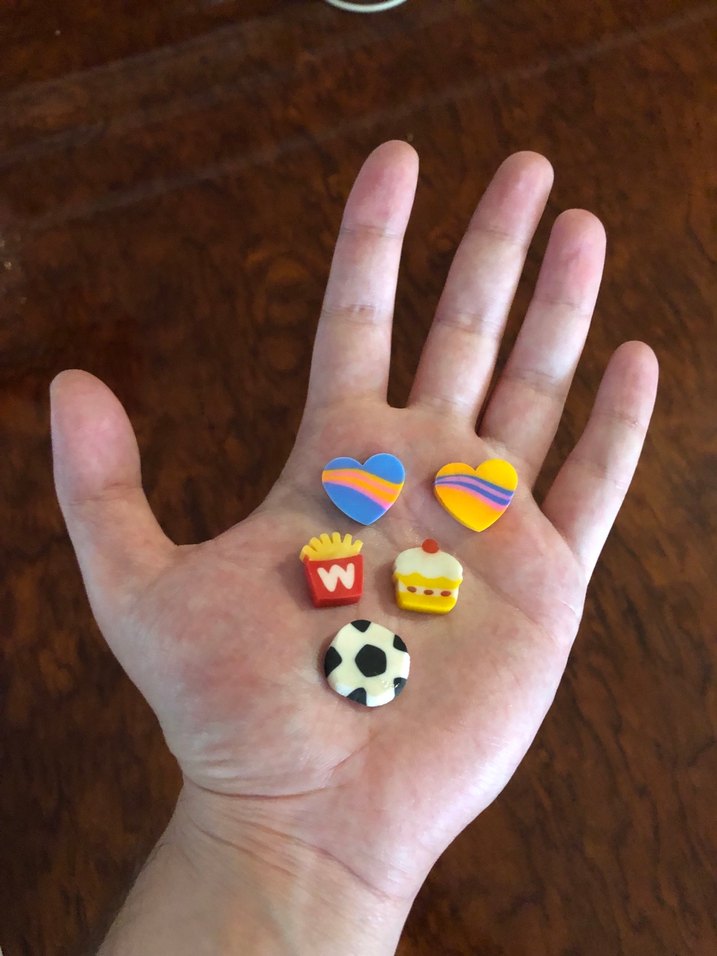 Nostaljik minik süs silgileri - Görsel 3