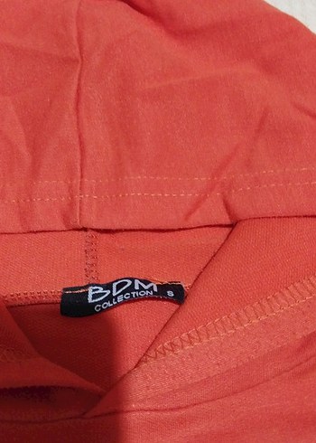 Turuncu ı Kapüşonlu Baby Girl Sweatshirt - Görsel 3