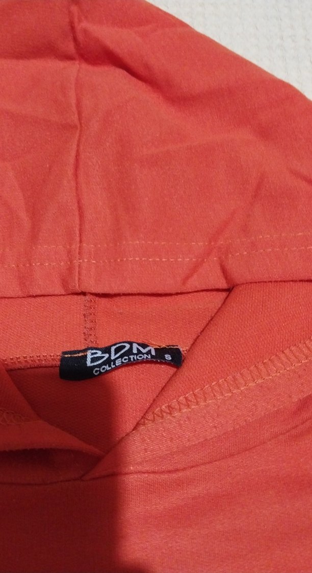 Turuncu ı Kapüşonlu Baby Girl Sweatshirt - Görsel 3