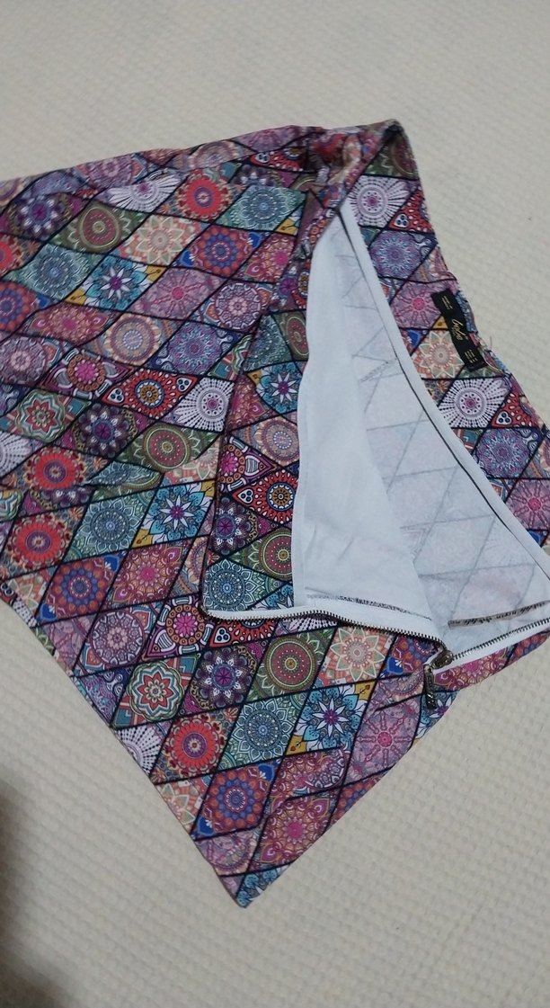 Renkli Bohem Mini Şort - Görsel 4