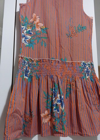 Çiçekli Bohem Elbisesi - Görsel 3