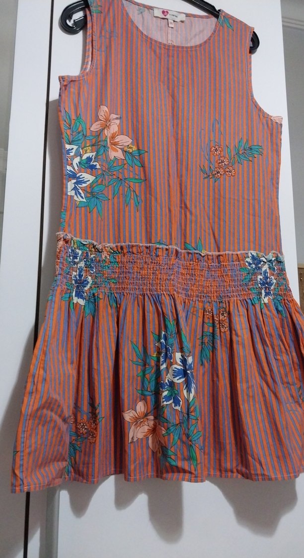 Çiçekli Bohem Elbisesi - Görsel 3