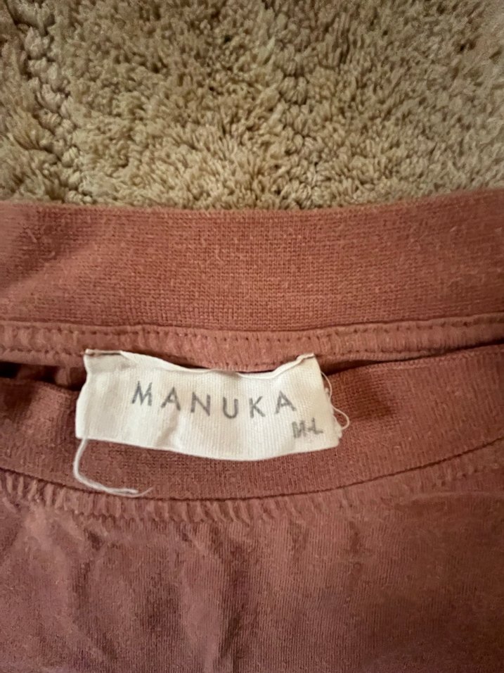 Camel Renkli Midi Boy Salaş Elbise - Görsel 3