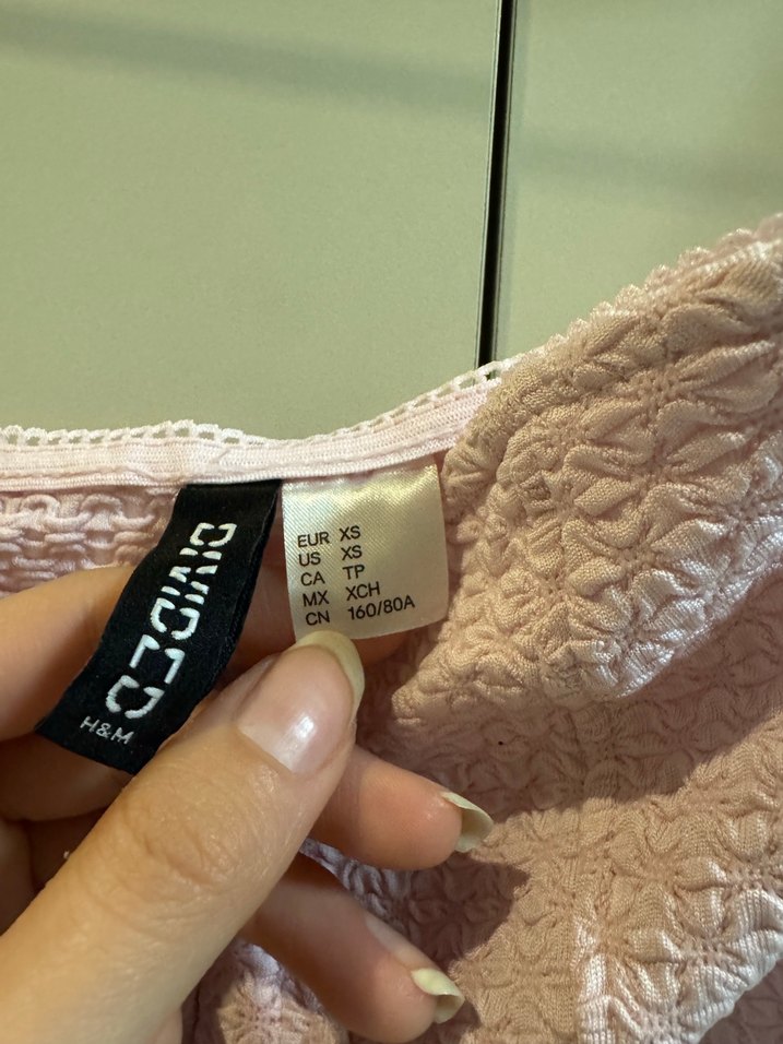 Toz Pembe Önü Klipsli Korse - Görsel 5