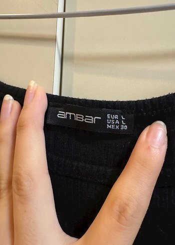 Siyah Kolsuz Keten Crop Top - Görsel 4