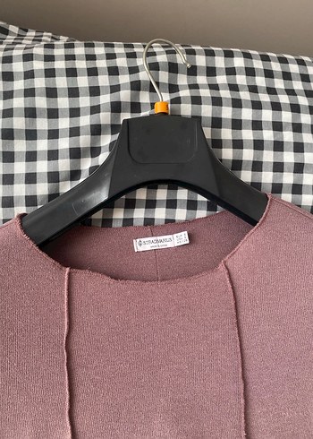 Stradivarius uzun yırtmaçlı elbise - Görsel 2