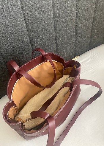 Zara muadili tote çanta - Görsel 5