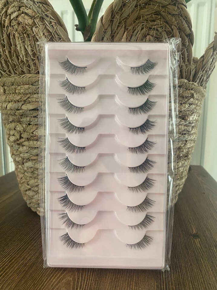 10 Çift kedi gözü takma kirpik - Görsel 4