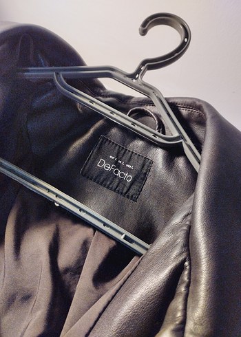 Kahverengi Parlak Deri Kadın Biker Ceket - Görsel 4