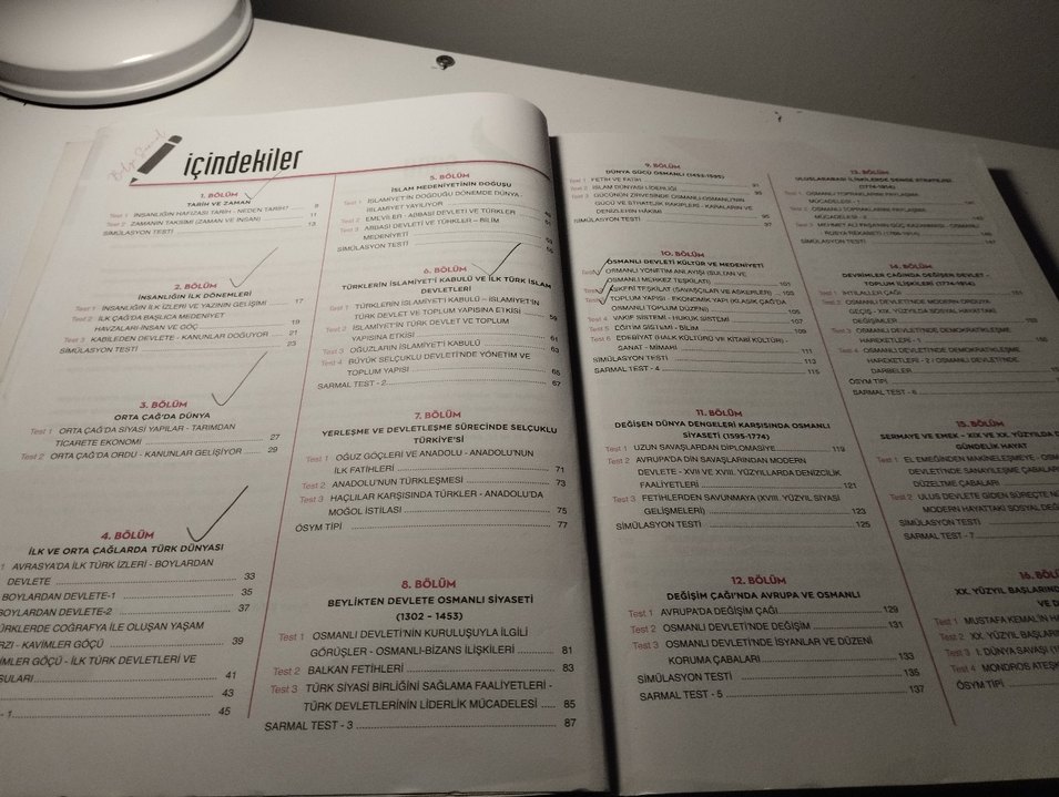 TYT Tarih Soru Bankası 1. Oturum - Görsel 2