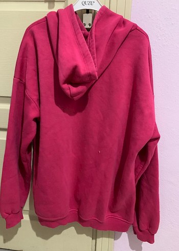 Mavi Baskılı Pembe Kadın Sweatshirt - Görsel 2