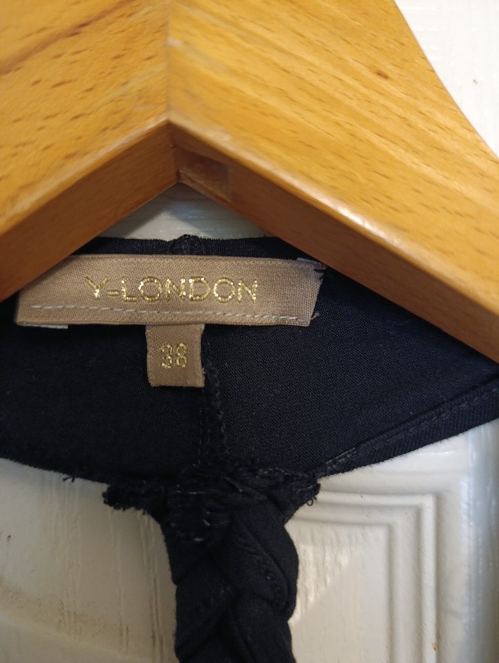 Siyah Bohem Tunik/Elbise Boncuk işlemeli. - Görsel 4