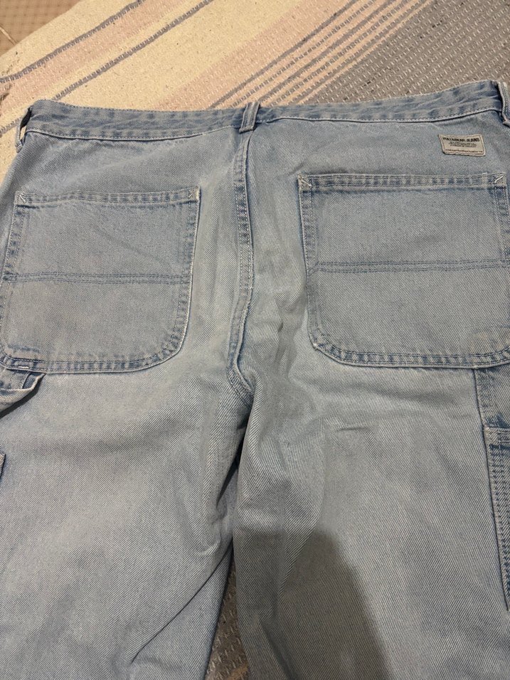 Pull&Bear Açık Mavi Yıkamalı Denim Jean — görsel 4/5