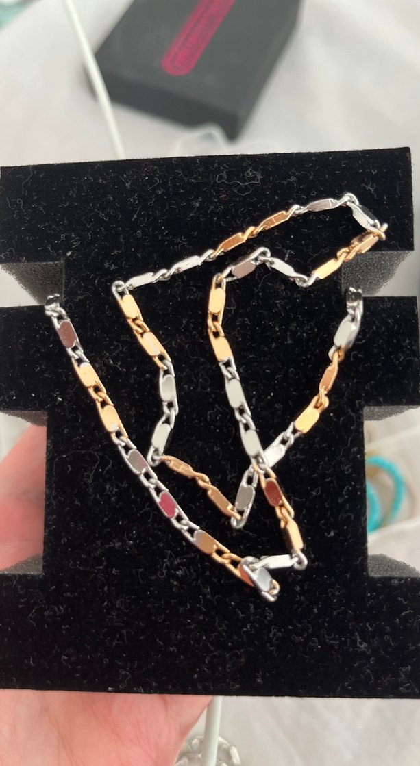 Zincir Detaylı Midi Kadın Kolye - Görsel 2