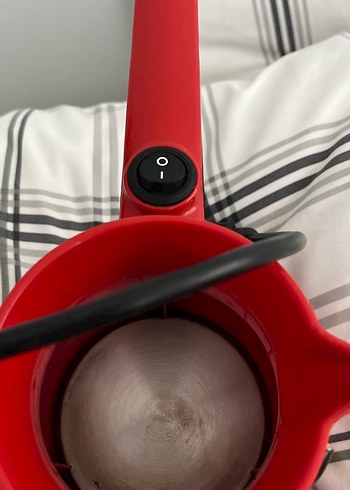 Kırmızı Sunny Elektrikli Kahve Cezvesi - Görsel 4