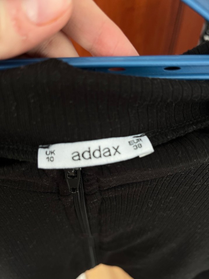 Fermuarlı Siyah Mini Yüksek Yakalı Kadın Kazak - Görsel 3