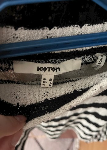 Zebra Desenli Boğazlı Kadın Triko Kazak - Görsel 4