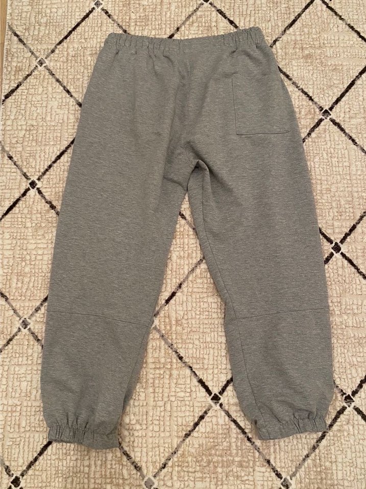 Gri Rahat Kesim Eşofman Altı - Görsel 2