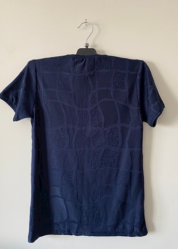 Lacivert T shirt - Görsel 2