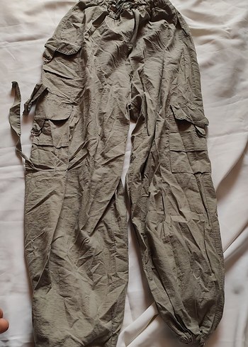 baggy pantalon yeşil renk - Görsel 4