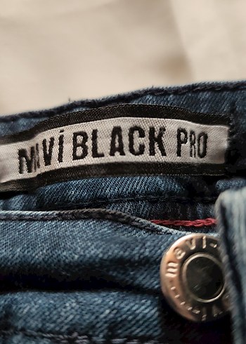 mavi blackpro Gri Midi Boy Bol Kesim Kadın Kot Pantolon - Görsel 4