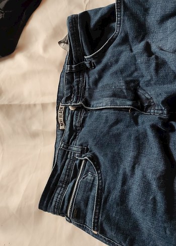 mavi blackpro Gri Midi Boy Bol Kesim Kadın Kot Pantolon - Görsel 5