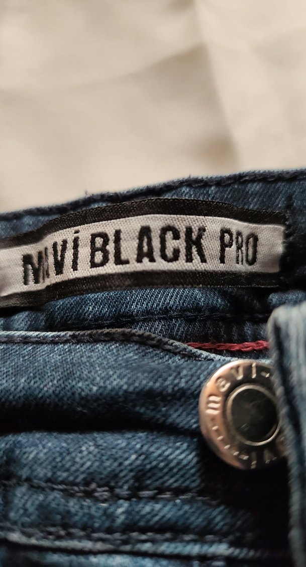 mavi blackpro Gri Midi Boy Bol Kesim Kadın Kot Pantolon - Görsel 4