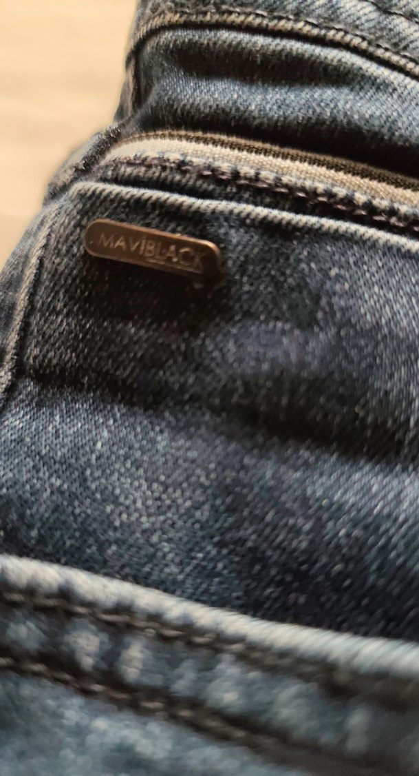 mavi blackpro Gri Midi Boy Bol Kesim Kadın Kot Pantolon - Görsel 3