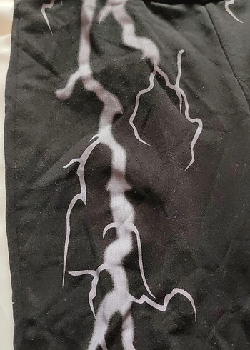 yıldırım detaylı İspanyol paça tayt - Görsel 3