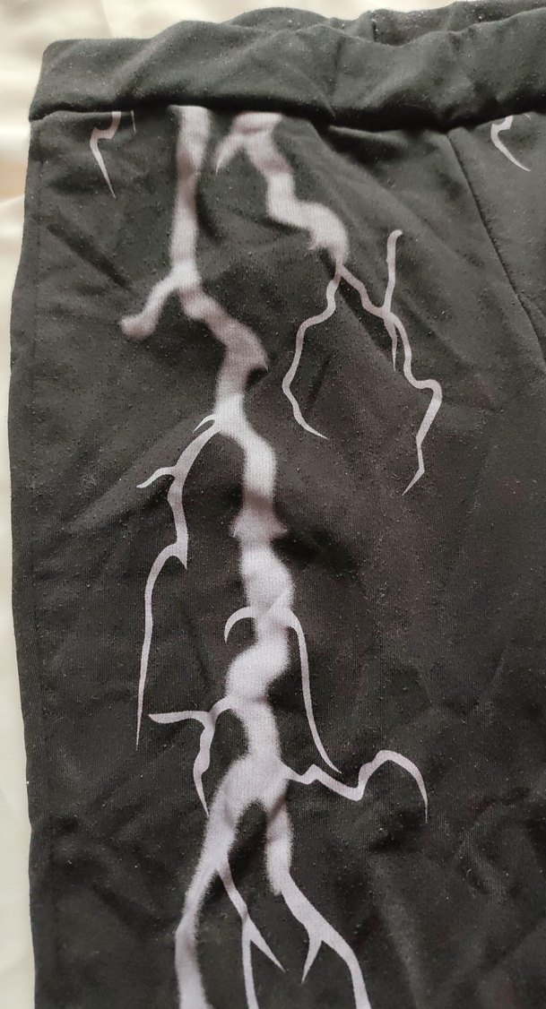 yıldırım detaylı İspanyol paça tayt - Görsel 3