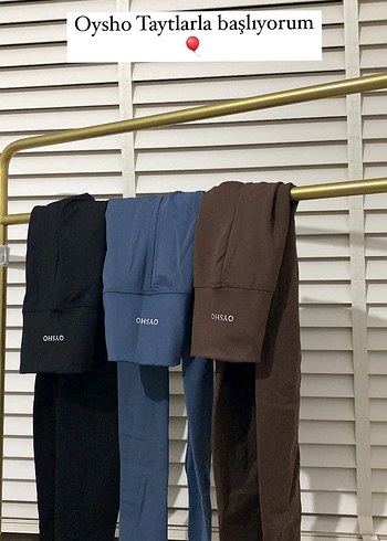 Kadın Siyah Baskılı Tayt - Görsel 3