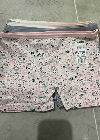 Çocuk Renkli Baskılı Külot - Görsel 10