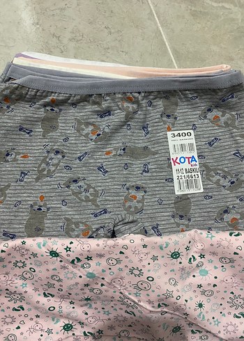 Çocuk Renkli Baskılı Külot - Görsel 9