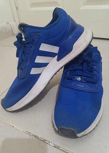 Mavi Adidas Erkek Çocuk Spor Ayakkabı - Görsel 4