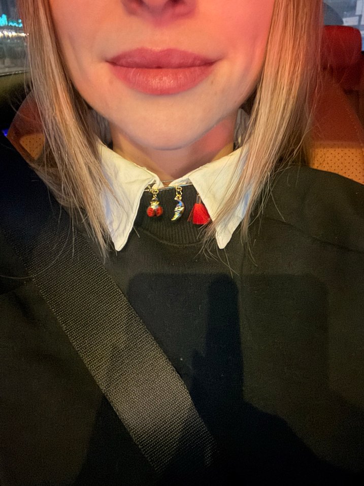 Tokalı Kadın Charm Broş (Yunus: Rehber) - Görsel 2