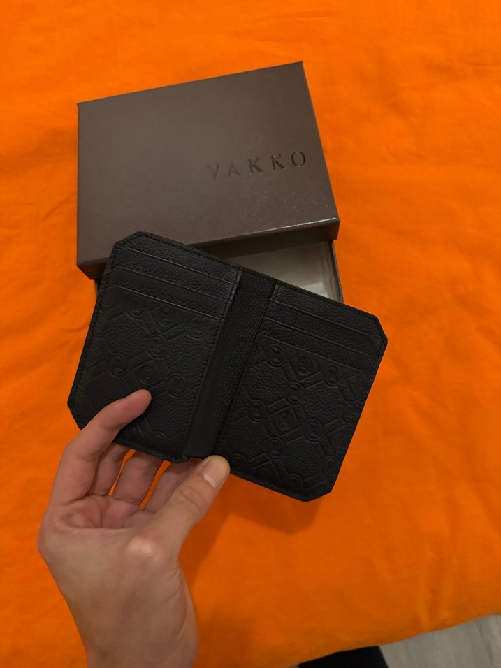Vakko Siyah Deri Erkek Cüzdan - Görsel 2