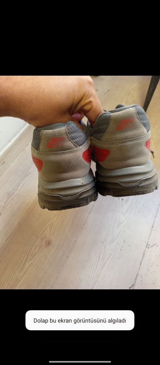 Gri Kadın Spor Ayakkabı - Görsel 2