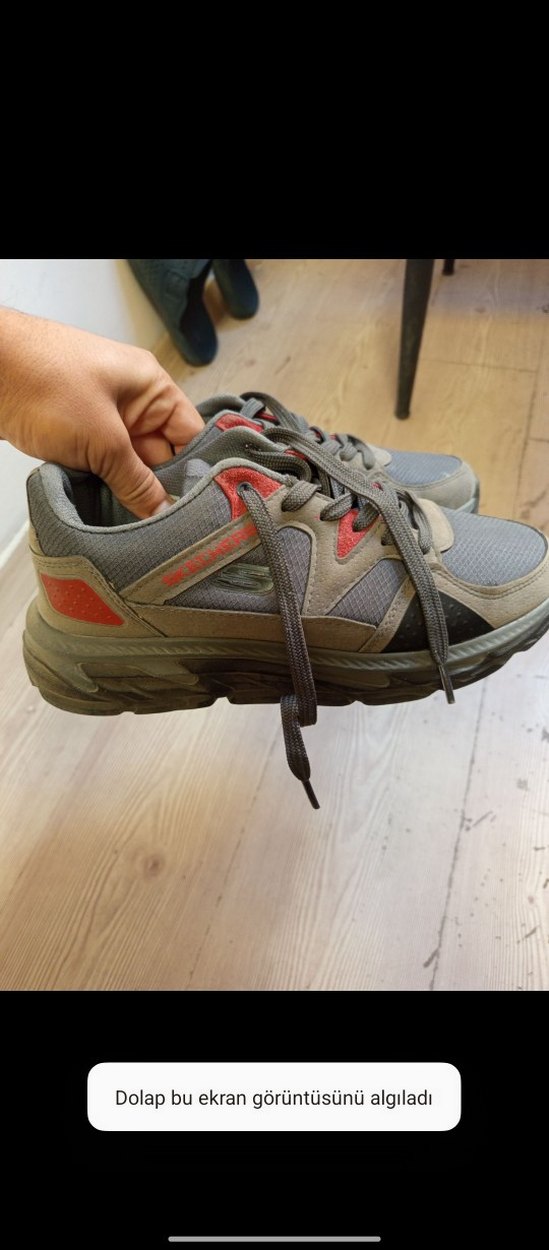 Gri Kadın Spor Ayakkabı - Görsel 4