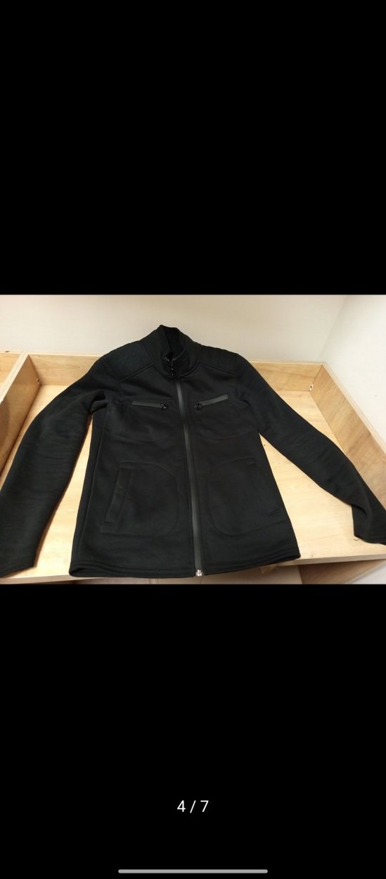 Düğmeli Siyah Erkek Midi Kaban - Görsel 4