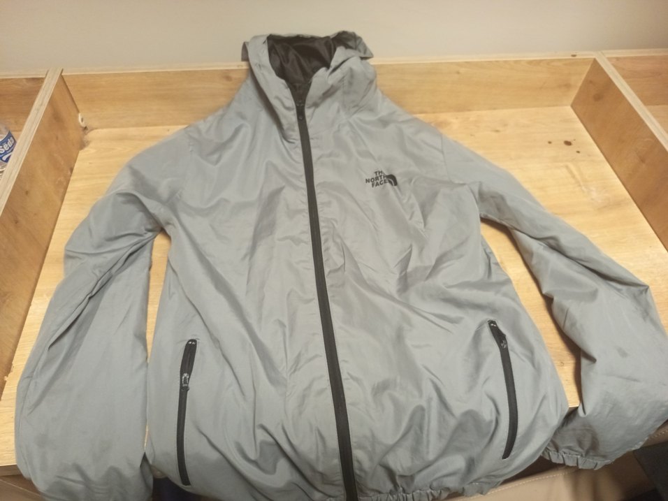 Gri Erkek Keten Midi Boy Yağmurluk - Görsel 3