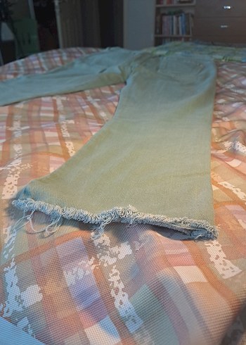 Yeşil Kadın Kumaş Pantolon - Görsel 3