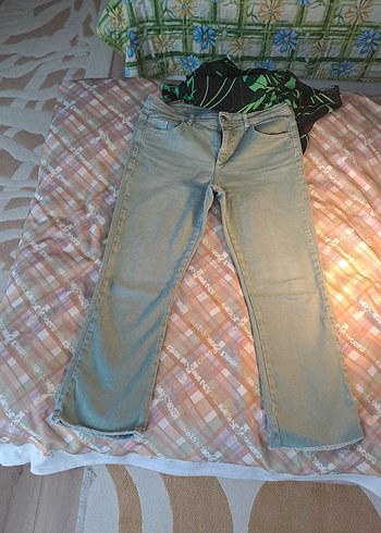 Yeşil Kadın Kumaş Pantolon - Görsel 2