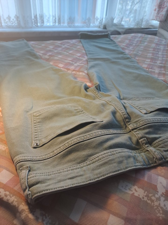 Yeşil Kadın Kumaş Pantolon - Görsel 4