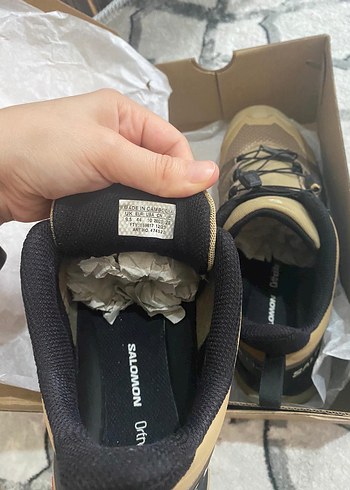 Salomon x ultra 4 bej ayakkabı - Görsel 3