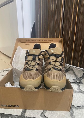 Salomon x ultra 4 bej ayakkabı - Görsel 2