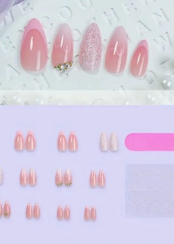 24lü Takma Tırnak Seti - Görsel 2